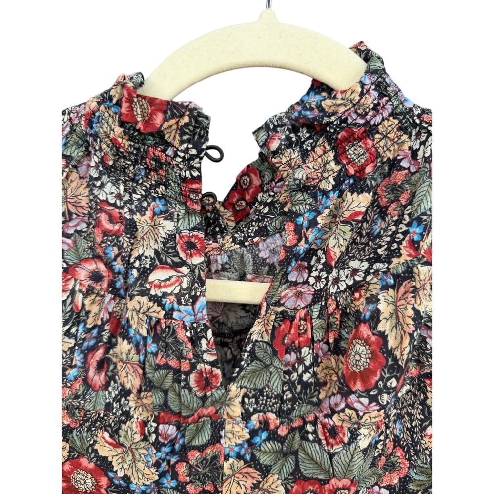 DOEN Sonoma Dress Wildberry Thicket Floral Midi M - Picture 7 of 9